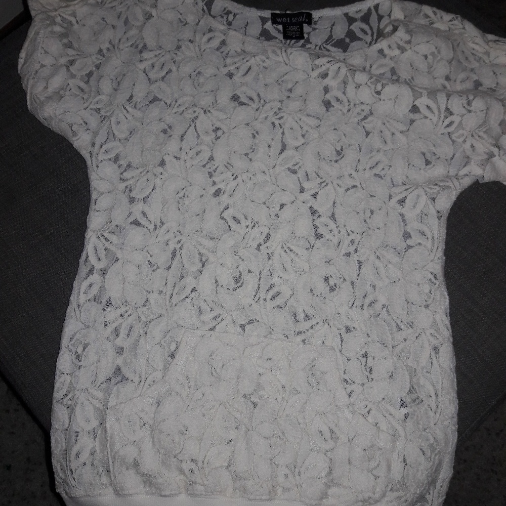 WET SEAL LACE BLOUSE